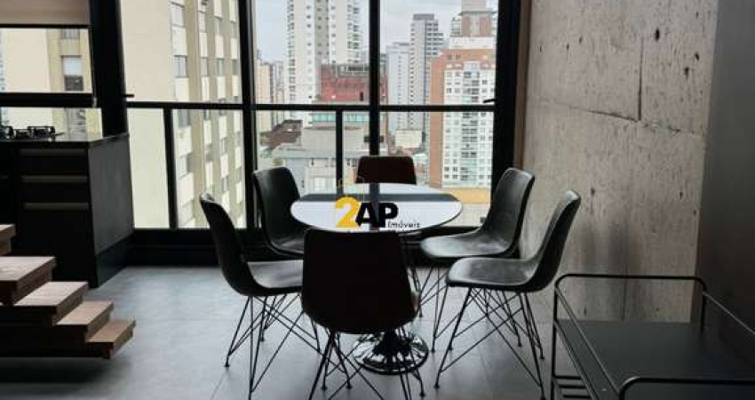 Apartamento para locação na Vila Olímpia, São Paulo-SP: 3 quartos, 3 suítes, 2 salas, 4 banheiros, 2 vagas de garagem, 112m².