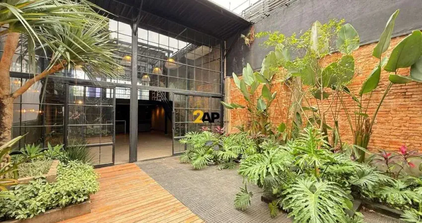 Ponto comercial para locação na vila madalena, são paulo-sp: 400m² com 6 banheiros!