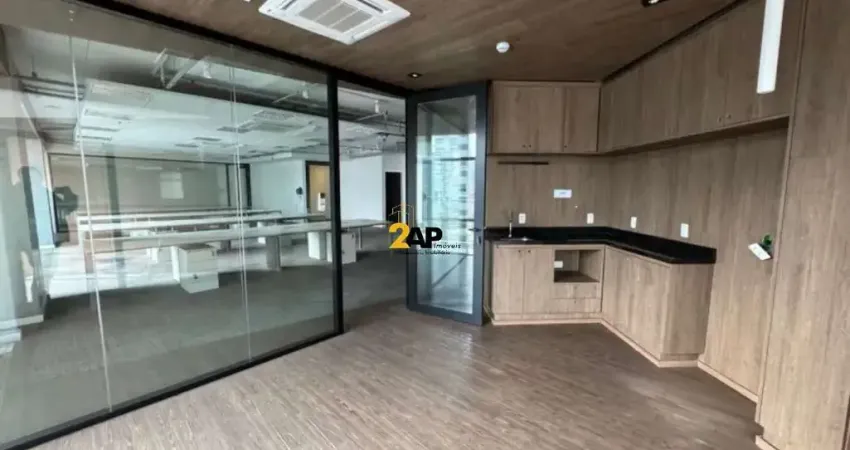 Aluguel de sala comercial mobiliada no itaim bibi, sp: 2 banheiros, 5 vagas de garagem, 265m².