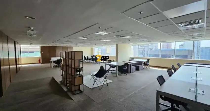 Sala comercial para locação na vila nova conceição: 2 banheiros, 10 vagas de garagem, 368m²