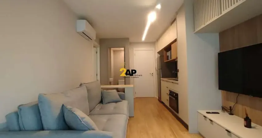 Apartamento de alto padrão para locação em perdizes, são paulo - 1 quarto, 1 suíte, 2 banheiros, 42m² de área.