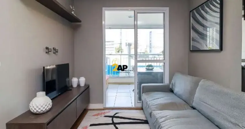 Apartamento à venda - chácara santo antônio: 2 quartos, 1 suíte, 2 salas, 2 banheiros, 1 vaga, 60m². venha conferir!