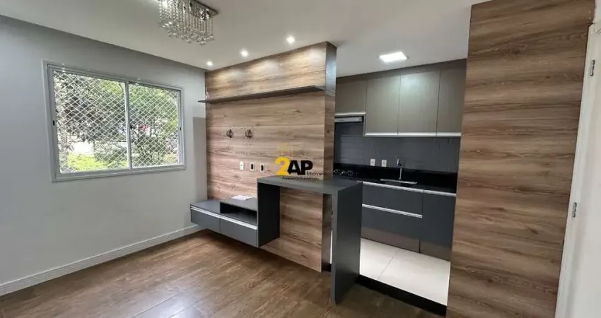 Apartamento para locação em são paulo-sp, no bairro jardim helga: 2 quartos, sala, banheiro, vaga de garagem, 47m² de área.