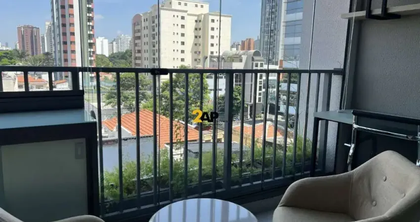 Apartamento para locação em indianópolis, são paulo-sp: 1 quarto, 1 suíte, 1 sala, 1 banheiro, 32m² de área