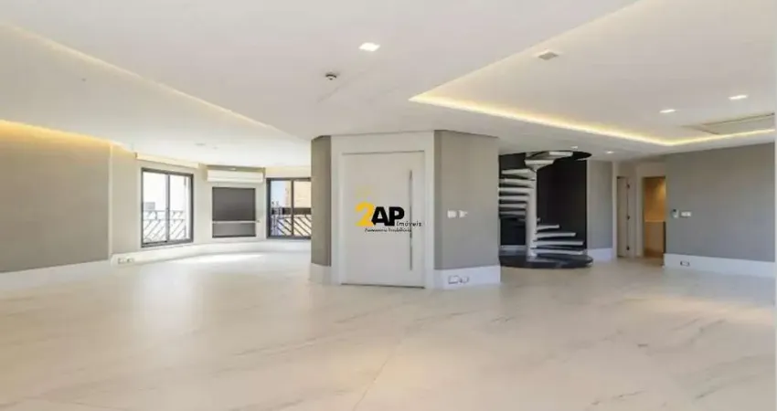 Cobertura duplex á venda com 440m²: 4 quartos, sendo 2 suítes e 4 vagas. - campo belo