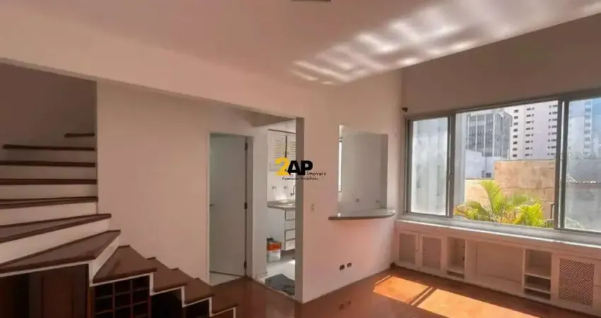 Apartamento duplex á venda com 50m², 1 suíte e 1 vaga - brooklin.