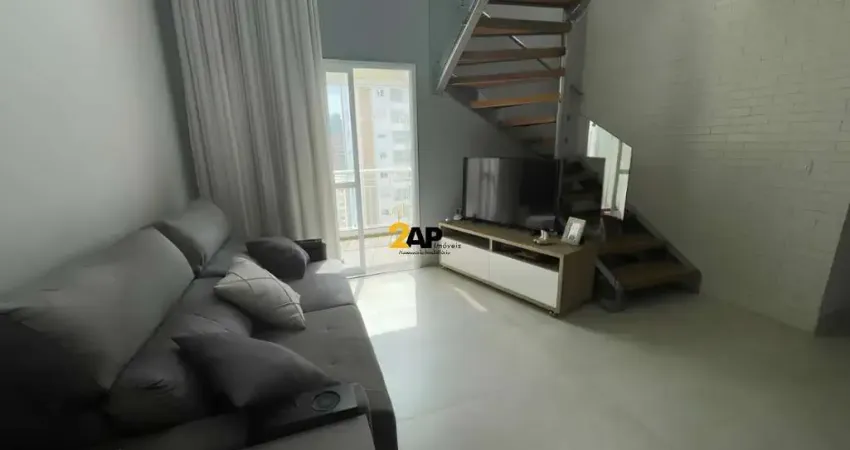 Cobertura duplex em vila suzana com 125m², 2 quartos sendo 1 suíte e 2 vagas.