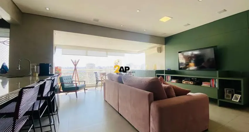 Apartamento mobiliado para locação no brooklin, 2 dormitórios (suítes), 2 vagas de garagem, com 92m²