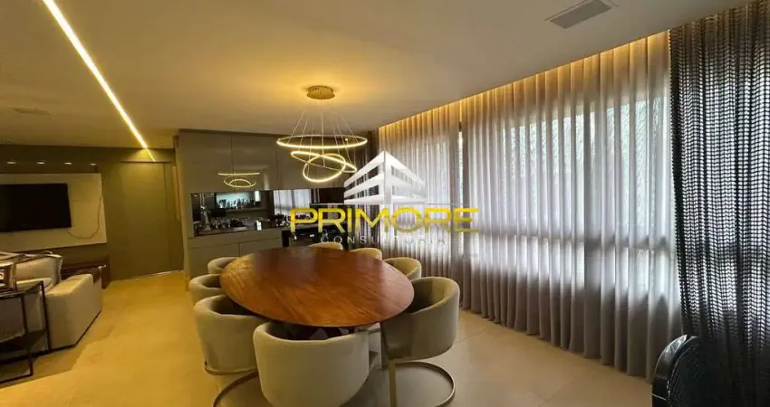 Apartamento 4 quartos, 3 suítes,4 vagas no vila da serra 163m²