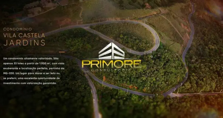 Terreno à venda na Rua Bellevue, Vila Castela, Nova Lima