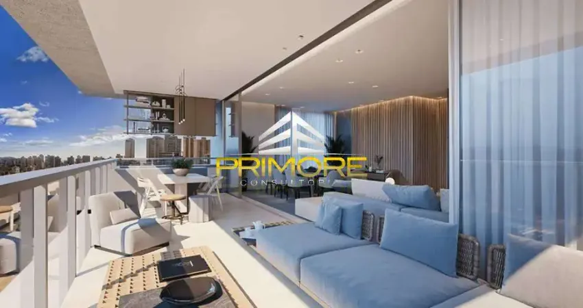 Apartamento com 237m², 4 qts, 4 suítes, 4 vagas no vila da serra