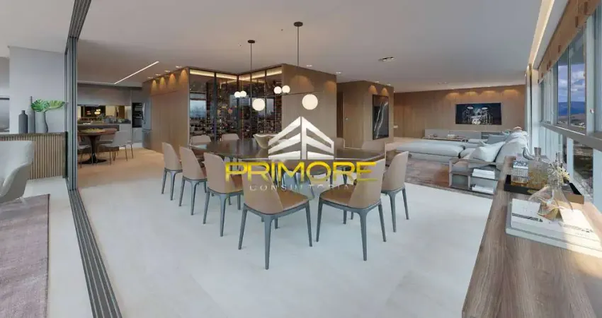 Apartamento, 4 qts, 4 suítes, 4 vagas, 3 closets, vila da serra