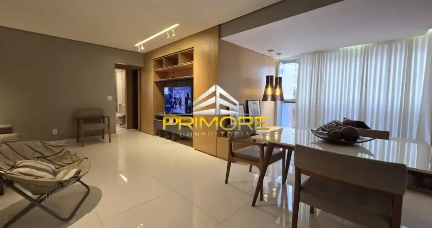 Apartamento mobiliado 3 quartos transformado em 2 e lazer no vila da serra