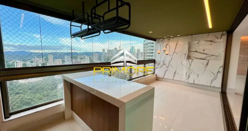 Venda de apartamento com 202m² no bairro vila da serra com quadra de tênis