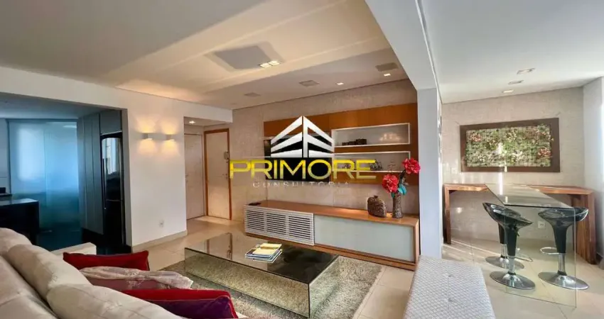 Apartamento mobiliado vila da serra para locação com 3 quartos.