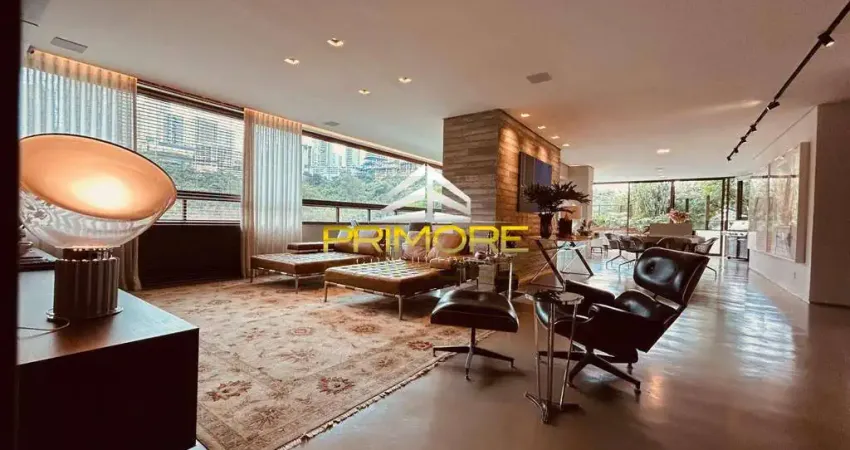 Área privativa com 360m² 4 suítes no vale do sereno em nova lima.