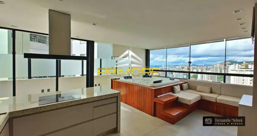 Vendo cobertura com 6 quartos, duas suites, 320 m, bairro sion.