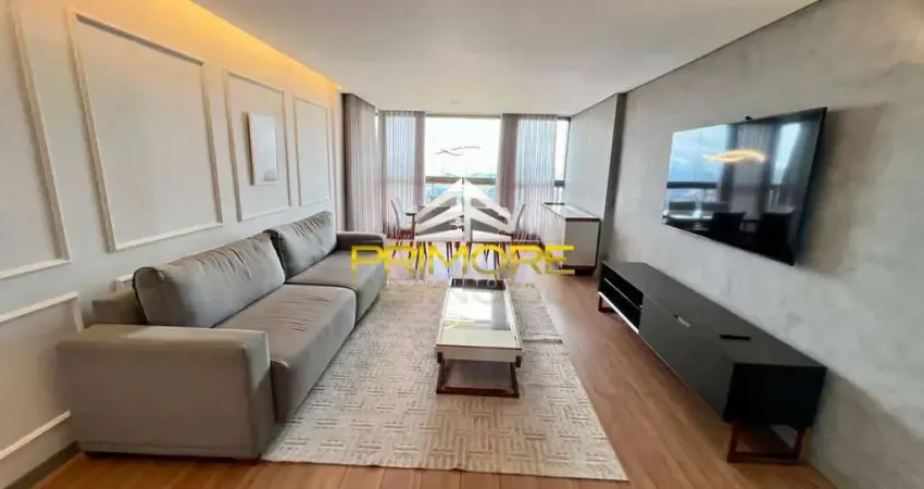 Apartamento 2 suites luxo no Vila da Serra mobiliada, linda vista.