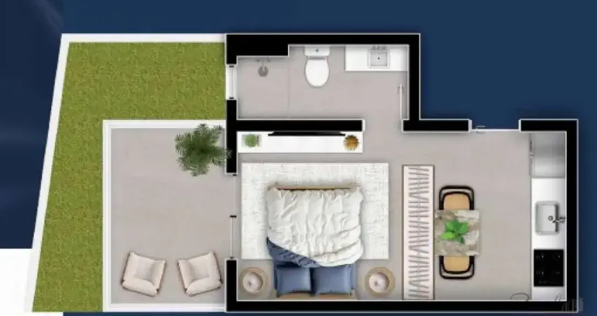 Apartamento com 1 quarto à venda na Travessa Antenor Cardoso da Silva, Trindade, Florianópolis