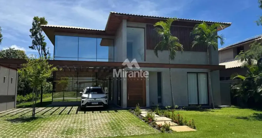 Casa de condomínio para vender com 5 quartos sendo 5 suítes, praia do forte em mata de são joão