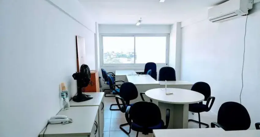 Vendo ótima sala comercial toda mobiliada, com vaga de garagem, em centro - itaboraí - rj