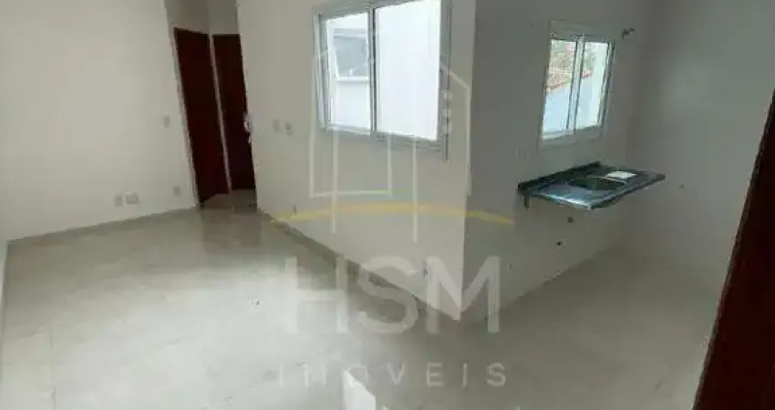Cobertura para locação com 80 metros, 2 dormitórios e vaga de garagem