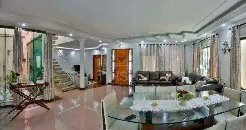 Sobrado 339m² à venda, 4 quartos, 4 suítes, 5 vagas, parque dos pássaros - ssão bernardo do campo/sp