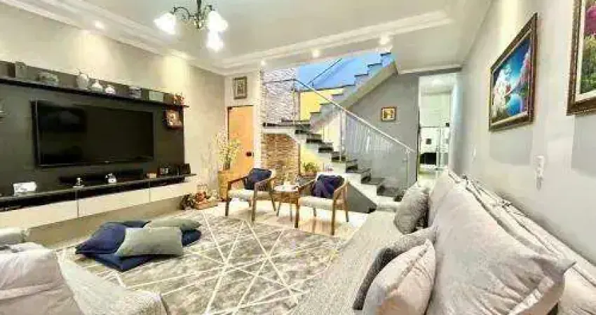 Assobradada à venda, 3 quartos, 3 suítes, 4 vagas, vila progresso - santo andré/sp