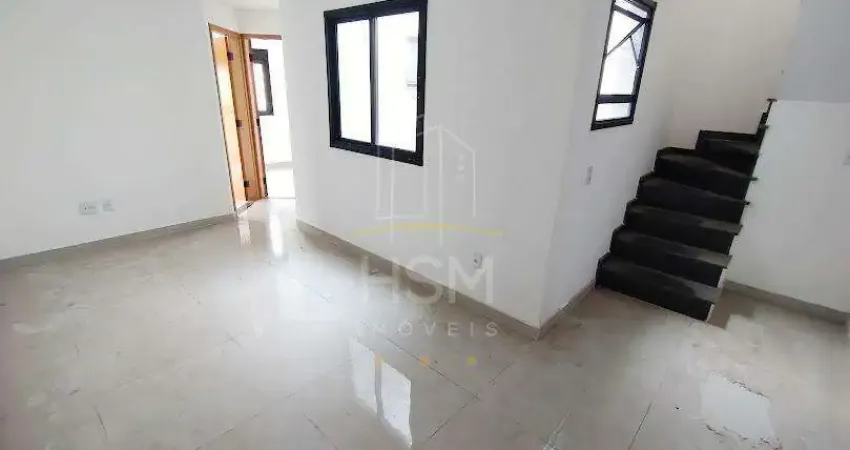 Cobertura à venda, 2 quartos, 1 vaga, jardim bela vista - santo andré/sp