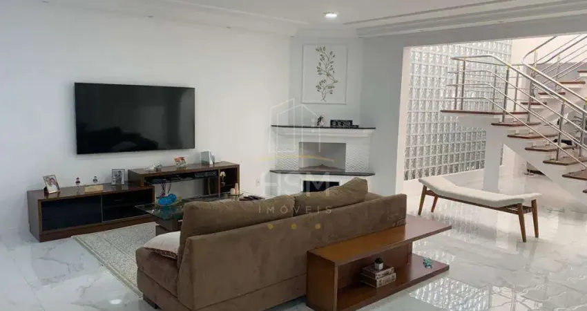 Belíssimo sobrado 4 dormitórios 3 suítes com closet. alto padrão