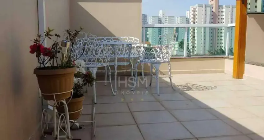 Cobertura à venda, 2 quartos, 1 vaga, vila valparaíso - santo andré/sp