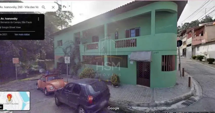 Sobrado à venda, 3 quartos, 2 vagas, vila das valsas - são bernardo do campo/sp