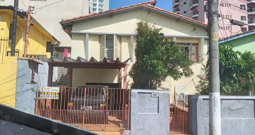 Terreno com casa antiga à venda no centro de são bernardo do campo