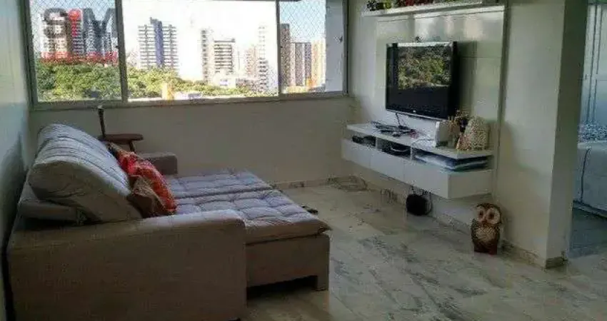 Apartamento de 3/4 com dependência de empregada, vista mar e infraestrutura em armação , salvador / ba