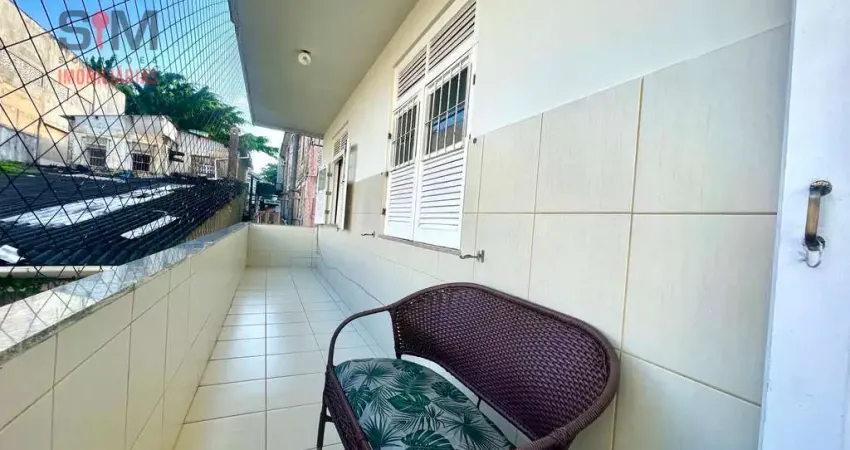 Apartamento de 3 quartos (01 suíte), com varanda e dependências de serviço a venda no garcia em salvador / ba