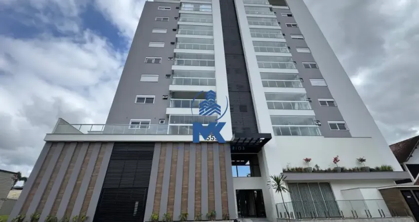 Apartamento de alto padrão com 3 suítes + área garden no centro de timbó/sc