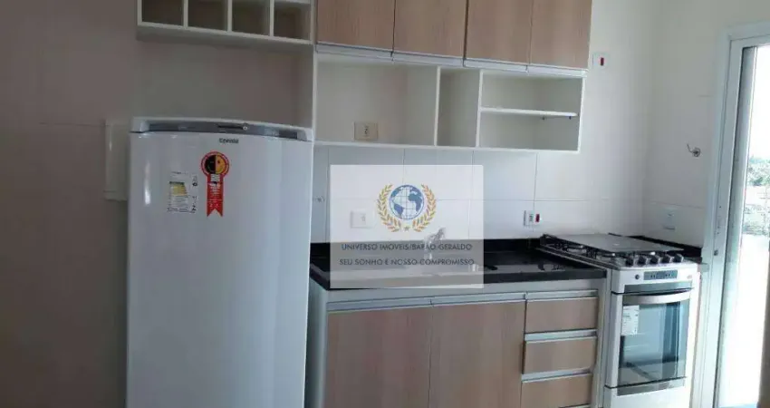 Kitnet com 1 dormitório para alugar, 30 m² por r$ 2.900,00/mês - barão geraldo - campinas/sp