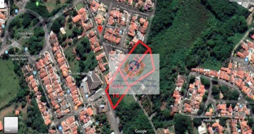 Terreno à venda, 1653 m² por r$ 415.000,00 - vila modesto fernandes - campinas/sp