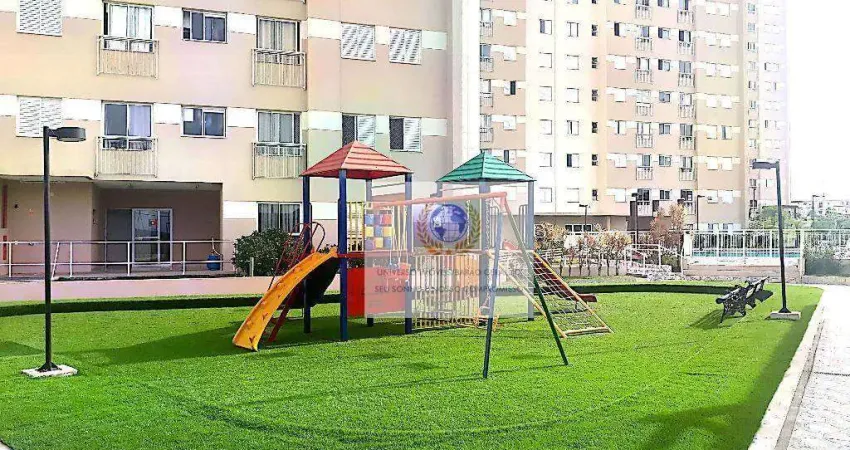 Apartamento com 2 dormitórios à venda, 46 m² por r$ 298.000,00 - chácara das nações - valinhos/sp