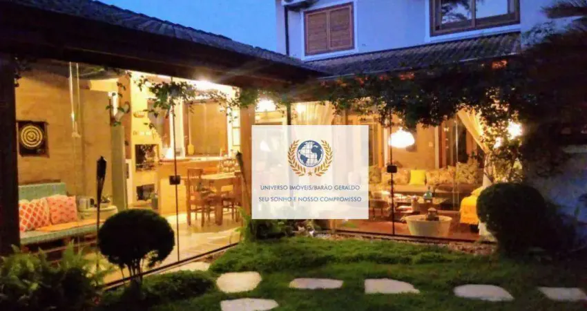 Casa com 4 dormitórios à venda, 351 m² por r$ 2.550.000,00 - vila hollândia - campinas/sp