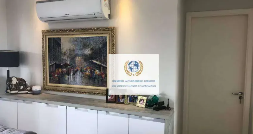 Apartamento com 3 dormitórios à venda, 137 m² por r$ 1.350.000,00 - alphaville - campinas/sp