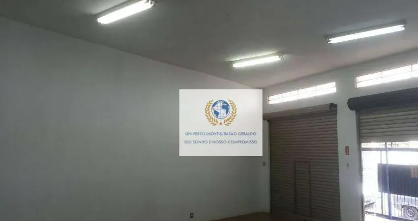 Salão para alugar, 270 m² por r$ 2.600,00/mês - jardim chapadão - campinas/sp