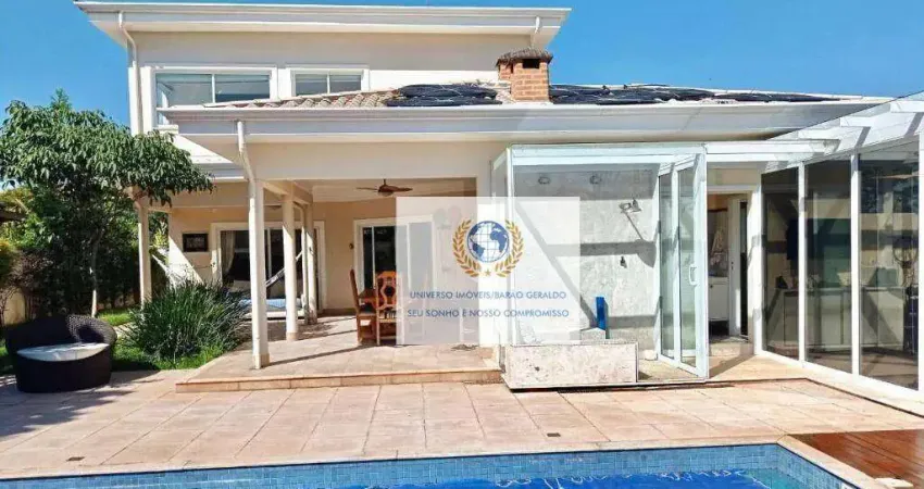 Casa com 4 dormitórios à venda, 308 m² por r$ 2.590.000,00 - residencial estância eudóxia - campinas/sp