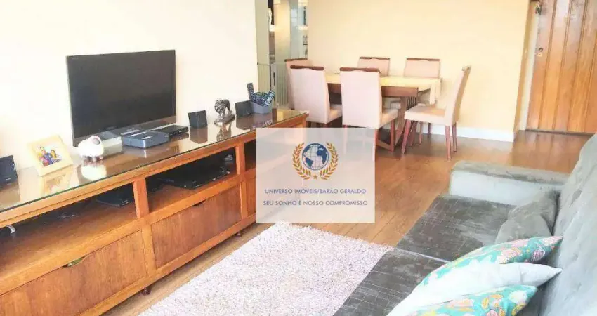 Apartamento com 3 dormitórios à venda, 87 m² por r$ 520.000,00 - parque rural fazenda santa cândida - campinas/sp