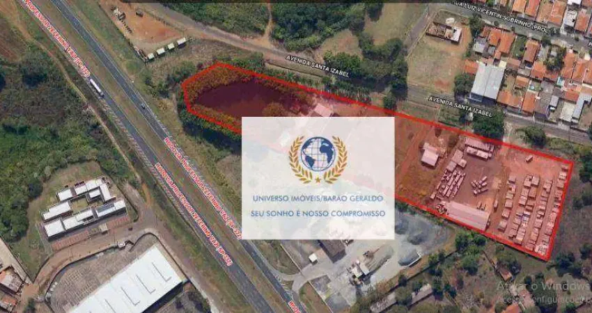 Terreno para alugar, 4808 m² por r$ 5.000,00/mês - barão geraldo - campinas/sp