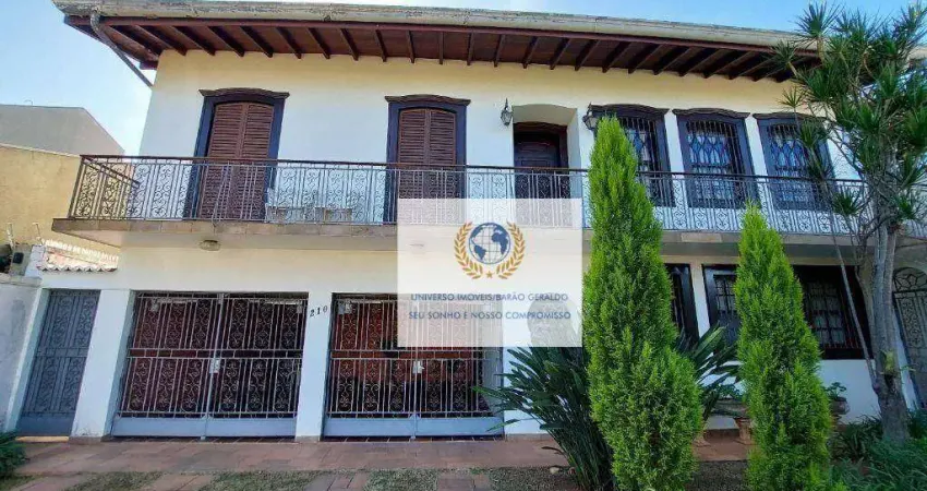 Casa com 5 dormitórios à venda, 351 m² por r$ 1.700.000,00 - jardim das paineiras - campinas/sp