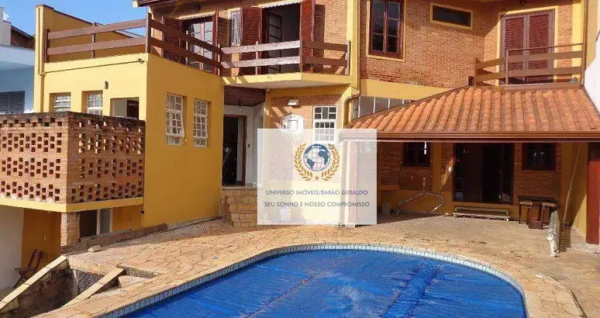 Casa com 6 dormitórios à venda, 281 m² por r$ 1.350.000,00 - cidade universitária - campinas/sp