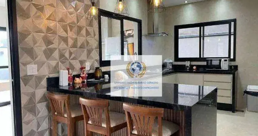 Casa com 3 dormitórios à venda, 240 m² por r$ 2.500.000,00 - parque brasil 500 - paulínia/sp