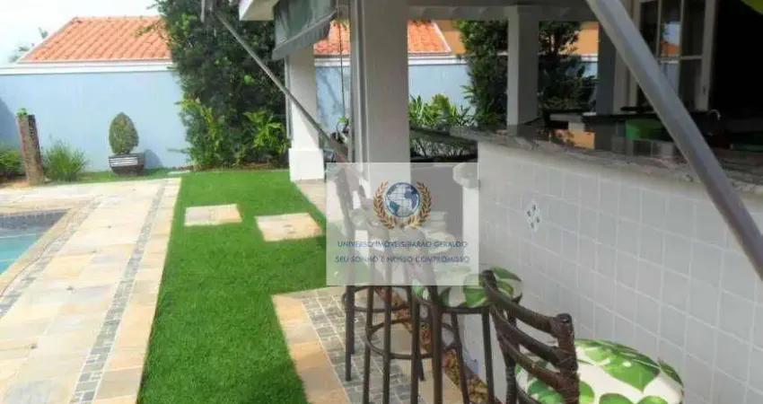 Casa com 4 dormitórios, 380 m² - venda por r$ 2.600.000,00 ou aluguel por r$ 14.431,25/mês - residencial barão do café - campinas/sp