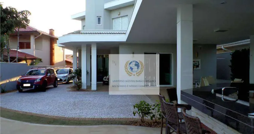 Casa com 4 dormitórios, 425 m² - venda por r$ 2.900.000,00 ou aluguel por r$ 20.500,00/mês - barão geraldo - campinas/sp